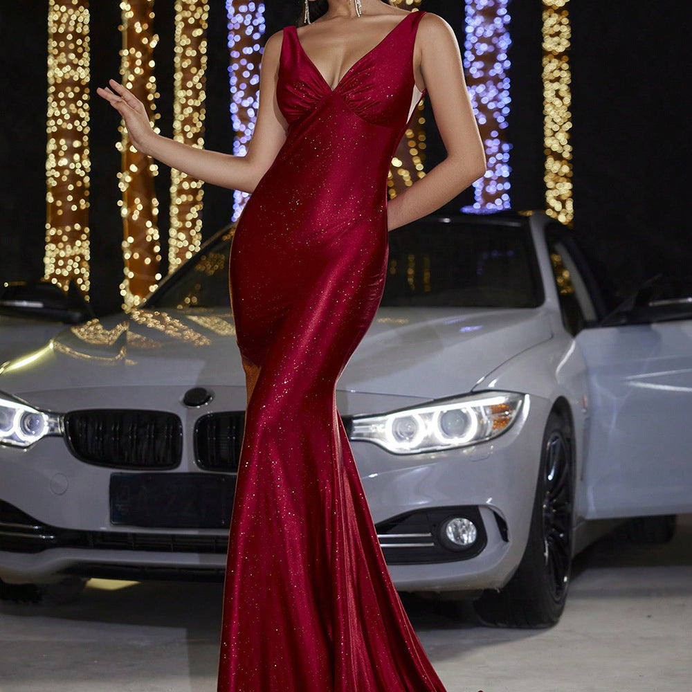 Loris Luvé Vermeil Evening Dress