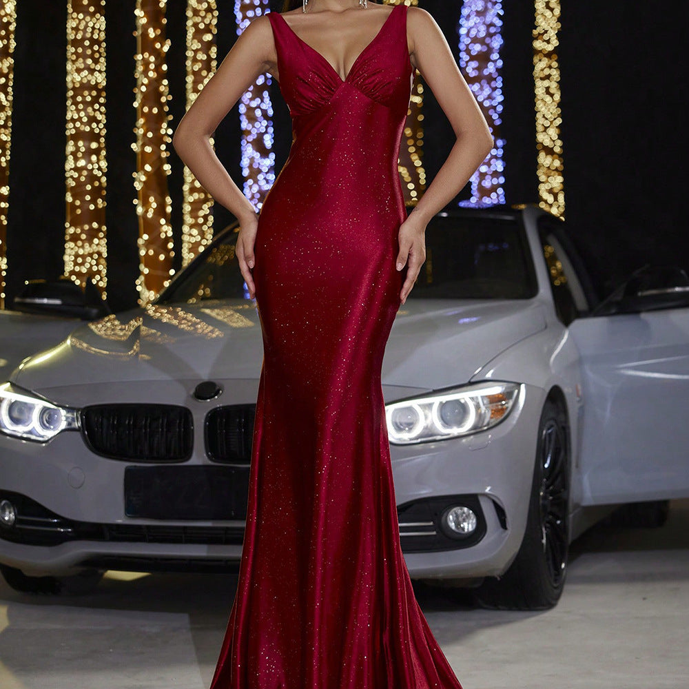 Loris Luvé Vermeil Evening Dress